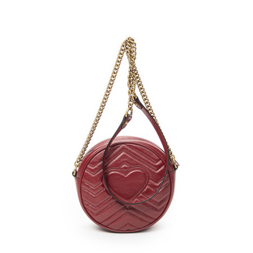 Gucci Mini GG Marmont Round Crossbody - Picture 5 of 10